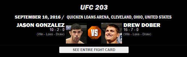 ufc arenascore